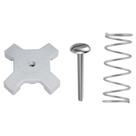 Kit Cruzeta Mola E Parafuso Para Válvula Hydra Max 2550 - Censi