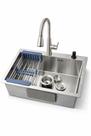 Kit Cuba Gourmet 60x45cm C/Torneira Extensível e Acessórios