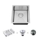 Kit Cuba Gourmet com Acessórios Solo 35x40 e Válvula e Tampa Decorativa e Escorredor Arell Kit Cuba Gourmet com Acessórios Solo 35x40 e Válvula e Tampa Decorativa e Escorredor Arell