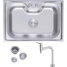 Kit Cuba Gourmet Monocomando Lóggica Mesa Docol