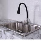 Kit Cuba Gourmet para Cozinha Aço Inox 304 Torneira Acessórios Kit Cuba Gourmet para Cozinha Aço Inox 304 Torneira Acessórios