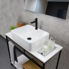 Kit Cuba SMART Louça + Torneira SLIM e Válvula Click
