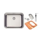 Kit Cuba Tramontina Dora 50 em Aço Inox Kit Cuba Tramontina Dora 50 em Aço Inox