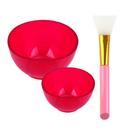 Kit Cubeta Pequena E Mini + Pincel Silicone Máscara Facial