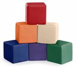 Kit Cubos Soft Play Infantil Espuma ALPAS 6 Peças