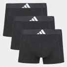 Kit Cueca Boxer Adidas 3 Peças