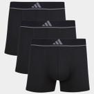 Kit Cueca Boxer Adidas 3 Peças Kit Cueca Boxer Adidas 3 Peças