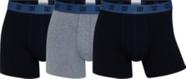 Kit Cueca Boxer CR7 Classic Style Trunk Cotton/EA 3 Peçass Tamanho:XGGênero:MasculinoCor:multicolor
