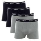 Kit Cueca Boxer Mash 4 Peças Masculina Algodão Elástico Kit Cueca Boxer Mash 4 Peças Masculina Algodão Elástico