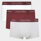 Kit Cueca Calvin Klein Low Rise Trunk Com 3 Peças