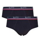 Kit cueca lupo masculina slip com 2 unidades 00524-088