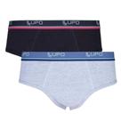 Kit cueca lupo masculina slip com 2 unidades 00524-088