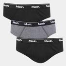 Kit Cueca Slip Mash 03 Peças Kit Cueca Slip Mash 03 Peças