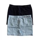 Kit Cuecas Boxer Infantil 2 Peças Azul Marinho e Azul Claro Tamanho 4 - Basic+