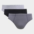 Kit Cuecas Slip Selene Slip Elástico Embutido 3 Peças