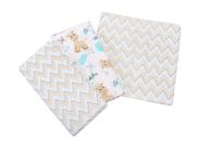 Kit Cueiro Bebe Mantinha 50cmx80cm Neutro 100% Algodão Kit Cueiro Bebe Mantinha 50cmx80cm Neutro 100% Algodão