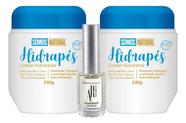 Kit Cuidado com os pés 2 Creme Hidratante para os pés Hidrapés + removedor de cuticulas