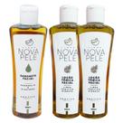 Kit Cuidado Facial: 1 Sabonete Facial 100ml + 2 Loção Tônica Facial Nova Pele