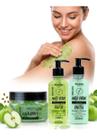 Kit Cuidado Facial Corporal Sabonete Hidratante Esfoliante