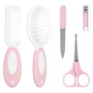 Kit Cuidado Higiene Bebê Escova Pente Cortador de Unhas Buba