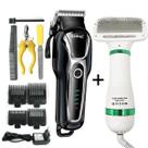 KIT Cuidado PET Máquina de Tosa KEMEI 1991 + Secador econômico