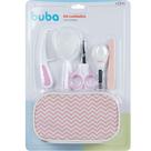 Kit Cuidados Baby 8 peças Menina Rosa +0m Inclui Estojo Buba