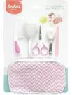Kit Cuidados Baby Com Estojo Rosa 9 Peças - Buba