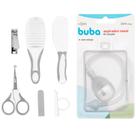 Kit Cuidados com o Bebê Escova Pente Cortador Aspirador Nasal Buba - 7 Peças