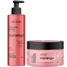 Kit Cuidados Dia a Dia Labotrat Morango Sabonete e Esfoliante Elasticidade Hidratação Rosa Mosqueta