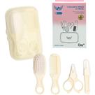 Kit Cuidados Higiene para Bebês com Estojo 4 Peças Compacto - LTOMEX