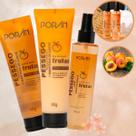 Kit Cuidados Pele Pêssego Sabonete Hidratante Body Splash