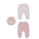Kit Culote 2 Peças Rosa Claro Stefani