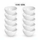 Kit Cumbuca Bowl Cores Neutras 600ML Para Sopa E Sobremesa Sopas Caldos Gelatinas Açai