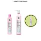 Kit Curl You Para Cachos Shampoo + Ativador + Gel By Amaxxon Kit Curl You Para Cachos Shampoo + Ativador + Gel By Amaxxon