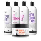 Kit Curly Care SpuMe HighCondition MarshMallow FixU BeStrong