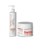 Kit Curvas Acquaflora Creme 2ABC 480ml + Gelatina Ativ 500g Kit Curvas Acquaflora Creme 2ABC 480ml + Gelatina Ativ 500g