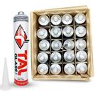 Kit Cx lacrada c/ 20 un. cola para parabrisas Automotivo Pu Talglass658 400g PU55 profissional top