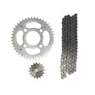 Kit da coroa e pinhão Cg 125 Fan 2009 a 2015 Nakata TM10120