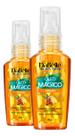 Kit Dabelle 2 Óleo Mágico Argan Reparador Pontas Duplas Proteção Térmica Brilho Filtro Solar