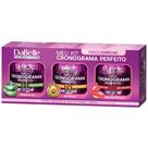 Kit Dabelle 3 Máscaras Meu Cronograma Perfeito Hidratação Nutrição Reconstrução 400g