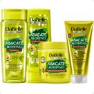 Kit DaBelle Abacate Nutritivo: Shampoo 250ml, Condicionador 200ml, Máscara de Nutrição 400g e Óleo em Creme 190ml Kit DaBelle Abacate Nutritivo: Shampoo 250ml, Condicionador 200ml, Máscara de Nutrição 400g e Óleo em Creme 190ml