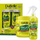 Kit DaBelle Abacate Nutritivo: Shampoo 410ml e Condicionador 175ml+ Máscara De Nutrição 400g, Recarga de Nutrição 180ml Kit DaBelle Abacate Nutritivo: Shampoo 410ml e Condicionador 175ml+ Máscara De Nutrição 400g, Recarga de Nutrição 180ml