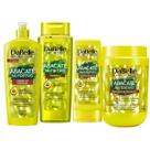 Kit Dabelle Abacate Nutritivo + Shampoo 410ml Máscara Tratamento 800g Creme 550g 4 Itens