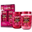 Kit DaBelle Cereja Mania: Shampoo 410ml e Condicionador 175ml + Máscara 800g, Gelatina 800g