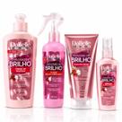 Kit DaBelle Explosão De Brilho: Fluido Brilho Espelhado + Sérum Selador, Creme De Pentear, Óleo Em Creme