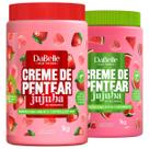 Kit Dabelle Jujuba 2 Cremes de Pentear Morango + Melancia 1Kg