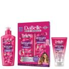 Kit DaBelle Resgata Fios Sh 250ml Cond 175ml Cr Pentear 270g Trat Recostrutor 140ml