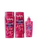 Kit DaBelle Resgata Fios Sh 250ml Cond 175ml Cr Pentear 270g