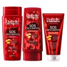 Kit DaBelle Sos Crescimento: Shampoo 250ml e Condicionador 200ml + Óleo em Creme Fortalecedor