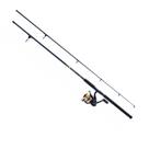 Kit Daiwa D-Wave Água Salgada Vara e Molinete 2,1m Ambidestro